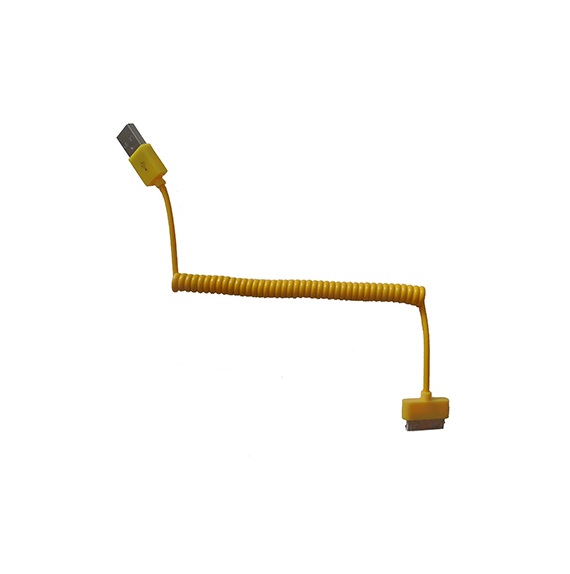 Кабель 30-pin Apple-USB Promise Mobile 1 м желтый