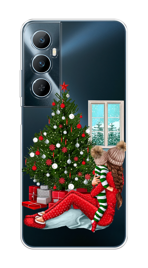 

Чехол на Realme C65 "Новый год с мамой", Красный;зеленый;голубой, 2516750-1