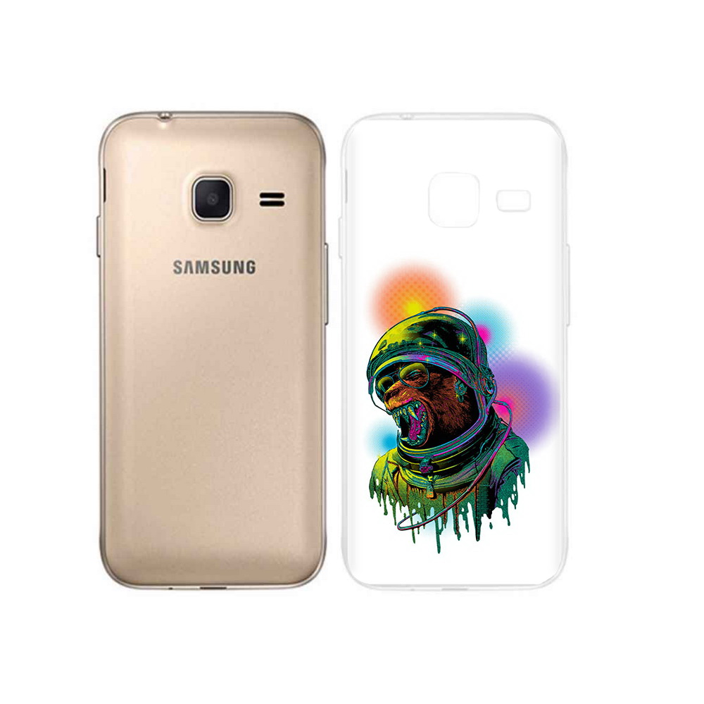

Чехол MyPads Tocco для Samsung Galaxy J1 mini медведь космонавт (PT24300.564.466), Tocco