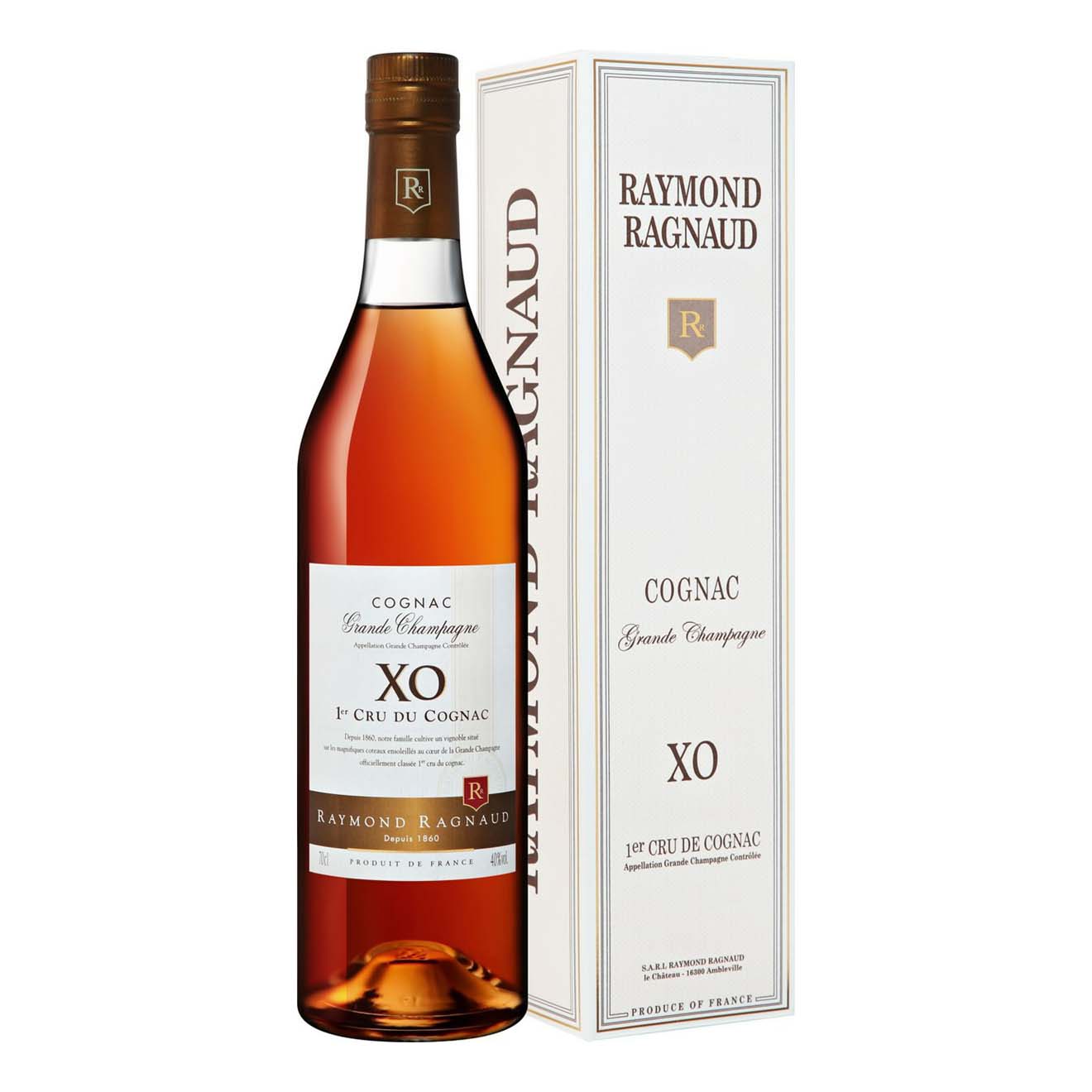 

Коньяк Raymond Ragnaud Cognac Grande Champagne XO 10 лет 40% 0,7 л
