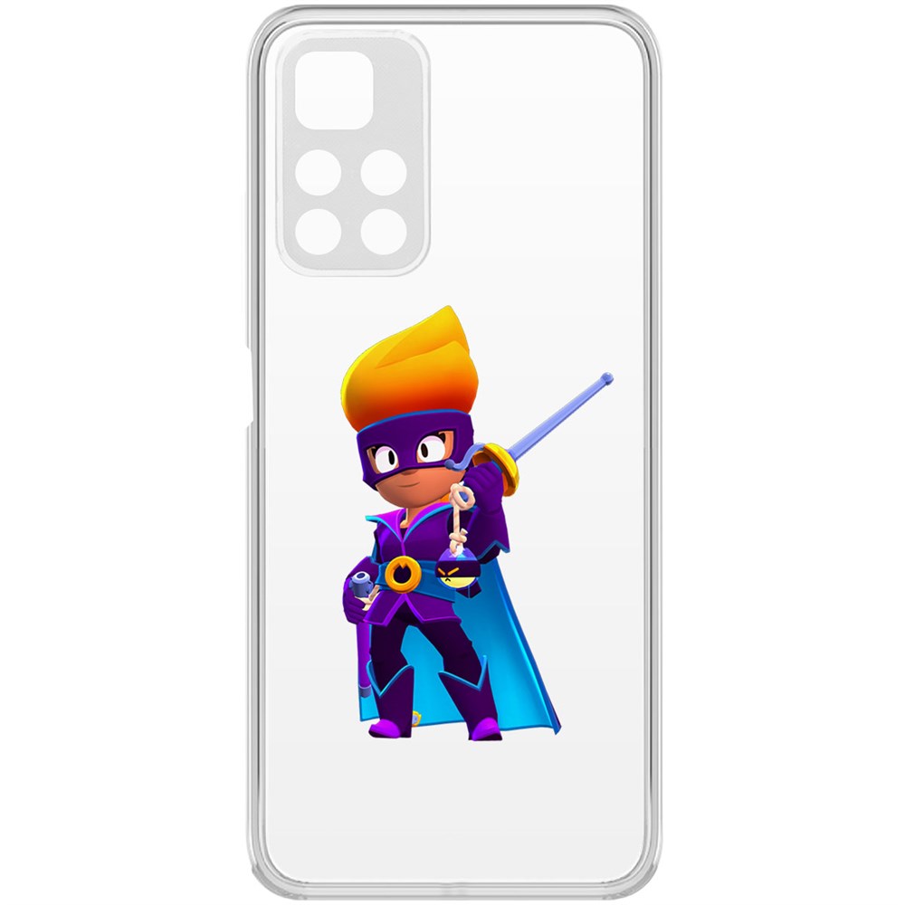 Чехол-накладка Brawl Stars-Амбер де Ла Вега для Poco M4 Pro 5G