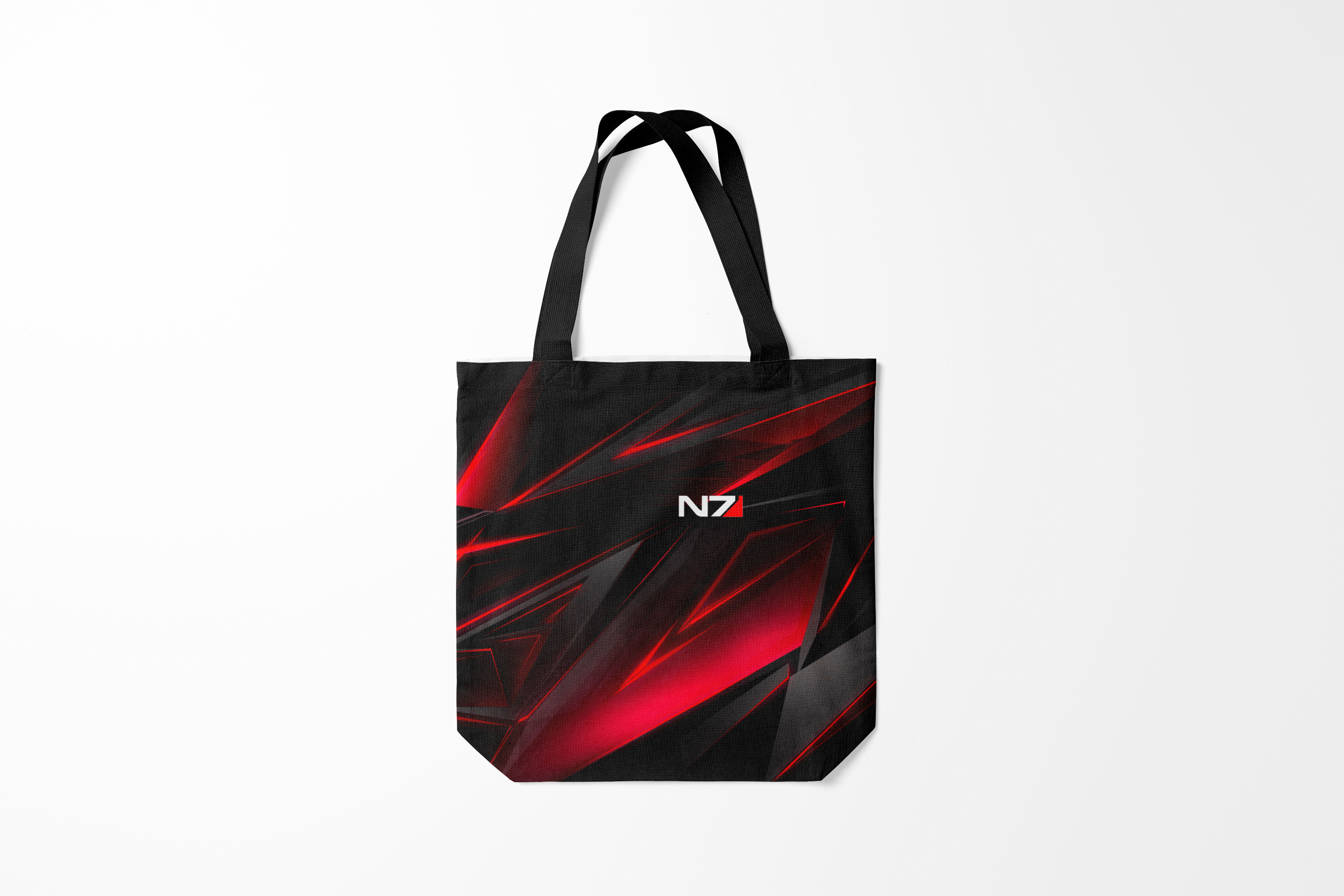 

Сумка шoппер унисекс Burnettie Mass Effect N7 МАСС ЭФФЕКТ Н7, черный, Mass Effect N7 МАСС ЭФФЕКТ Н7