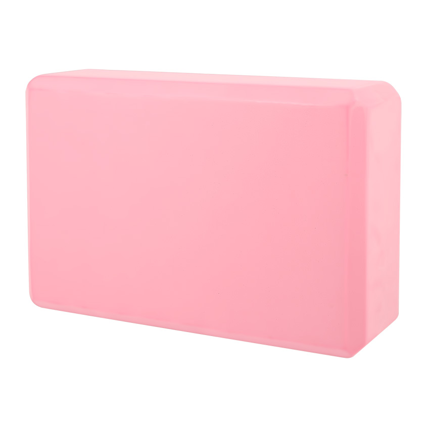 Блок для йоги Lady Pink 19219 23,7x16x9 см, розовый