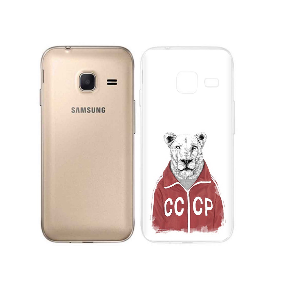 

Чехол MyPads Tocco для Samsung Galaxy J1 mini львица ссср (PT24300.564.450), Tocco