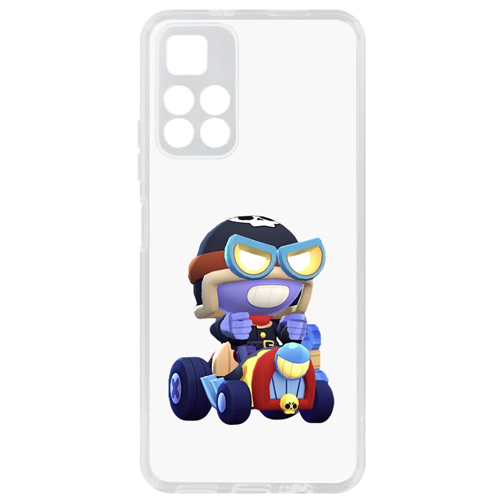 

Чехол-накладка Brawl Stars-Безумный Карл для Xiaomi Redmi Note 11T 5G