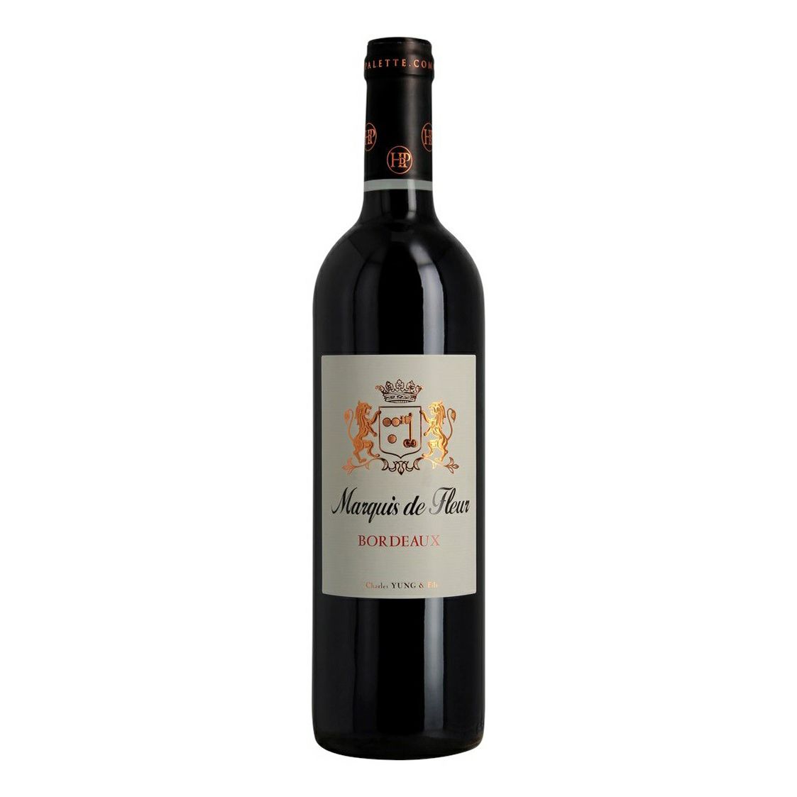 

Вино Les Hauts de Palette Marquis de Fleur Бордо красное сухое 13,5% 0,75 л Франция