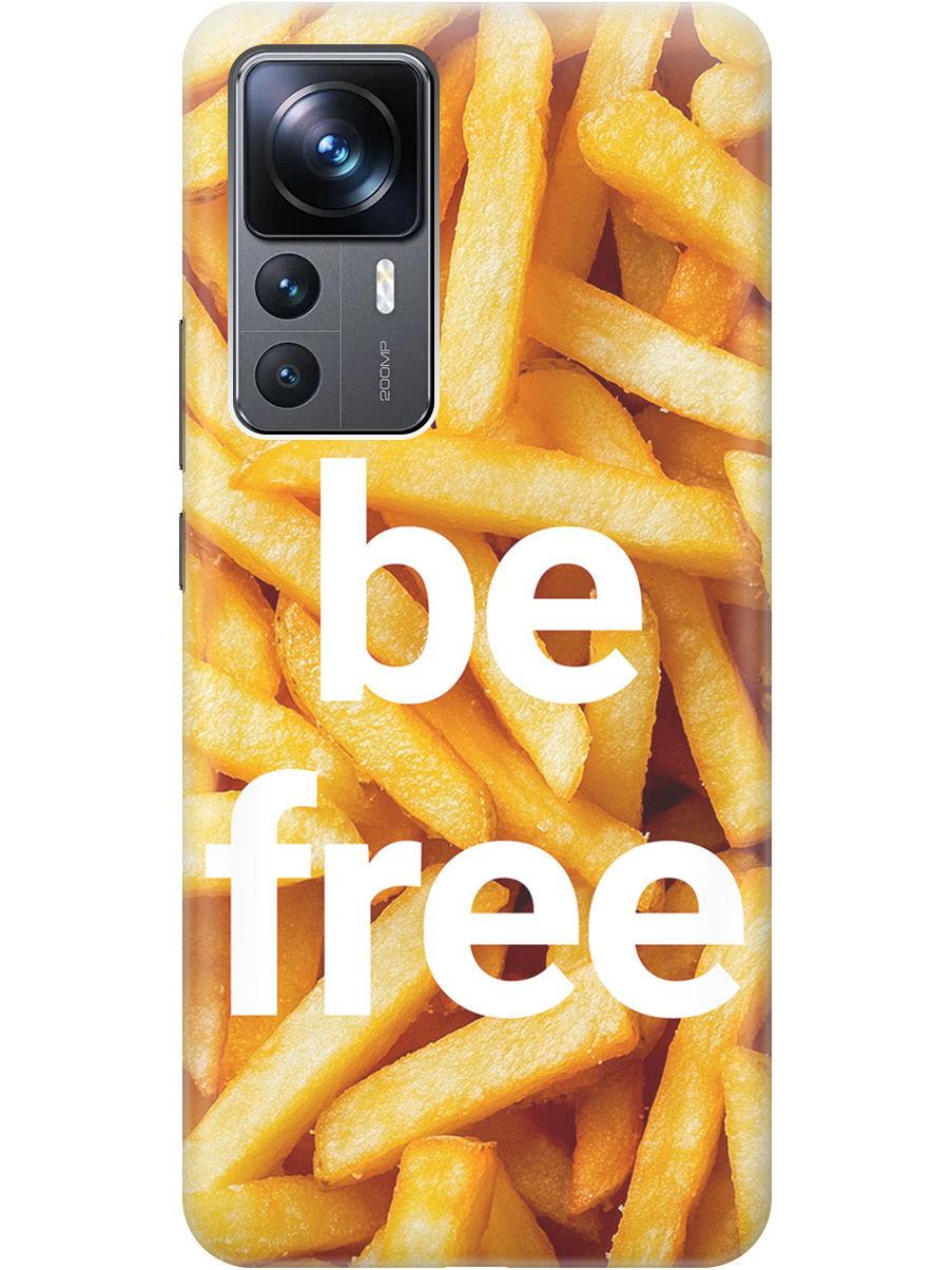 

Силиконовый чехол на Xiaomi 12T / 12T Pro с принтом "Be Free", Прозрачный;белый;желтый, 762091961