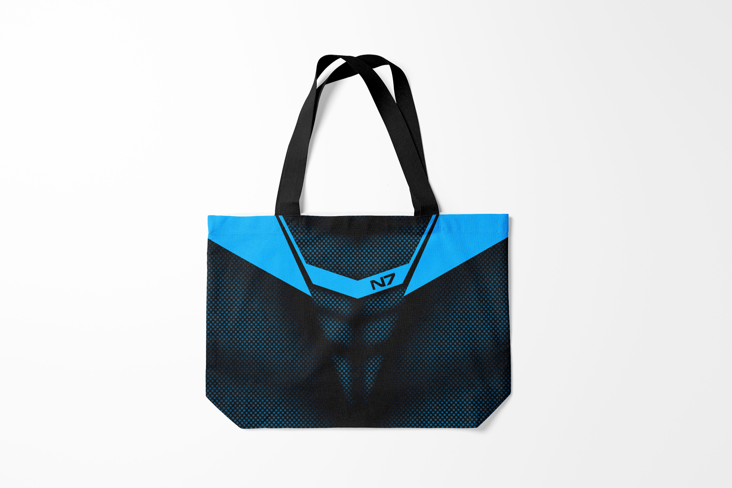 

Сумка шoппер унисекс Burnettie Mass Effect N7, черный, Mass Effect N7