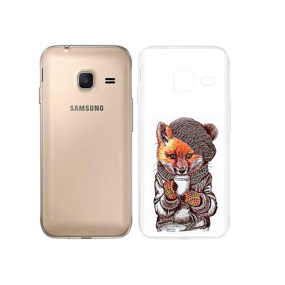 

Чехол MyPads Tocco для Samsung Galaxy J1 mini лиса в шапке (PT24300.564.437), Tocco