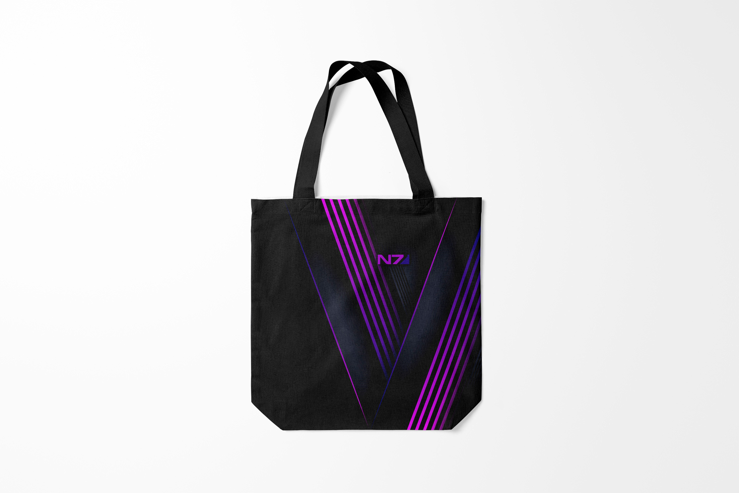 

Сумка шoппер унисекс Burnettie Mass Effect N7, черный, Mass Effect N7