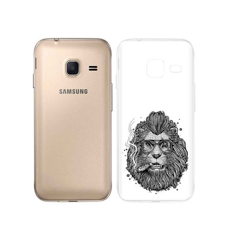 

Чехол MyPads Tocco для Samsung Galaxy J1 mini курящий лев (PT24300.564.432), Tocco