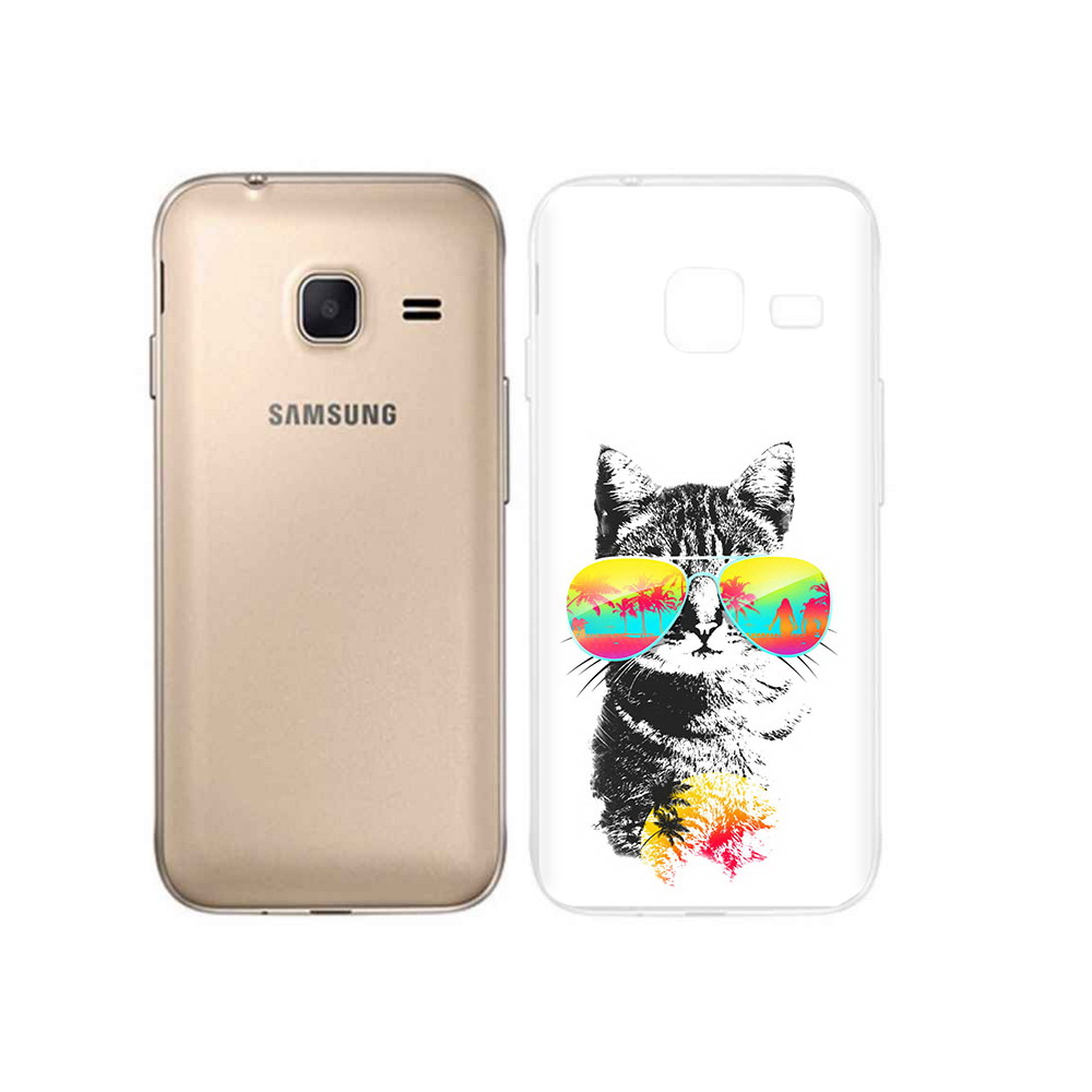 

Чехол MyPads Tocco для Samsung Galaxy J1 mini крутой кот (PT24300.564.425), Tocco