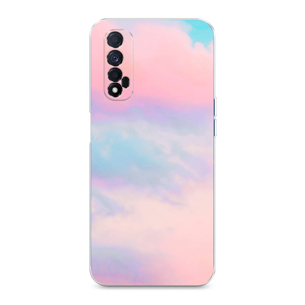 

Чехол Awog на Realme Narzo 30 4G "Розовые облака", Разноцветный, 257650-3