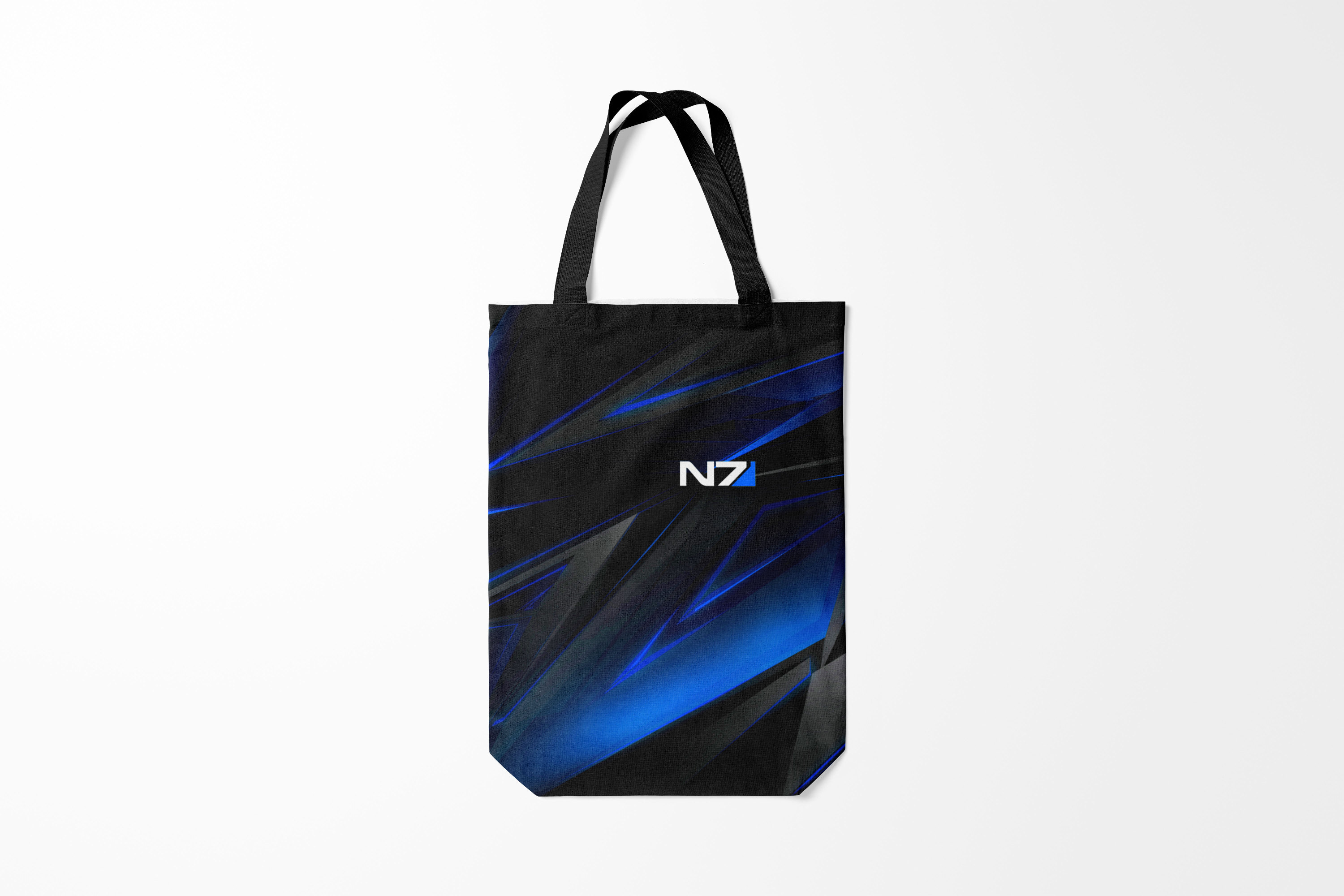 

Сумка шoппер унисекс Burnettie Mass Effect N7, черный, Mass Effect N7