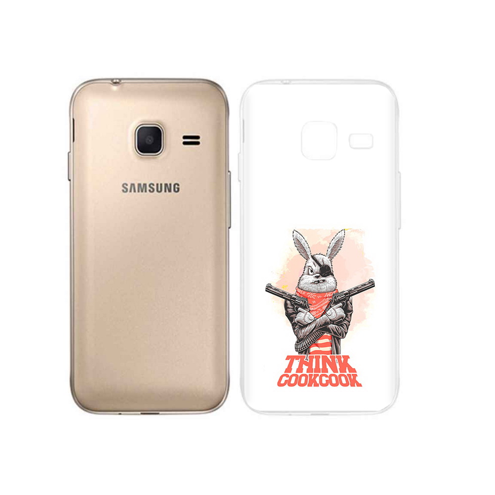 

Чехол MyPads Tocco для Samsung Galaxy J1 mini кролик пират (PT24300.564.419), Tocco