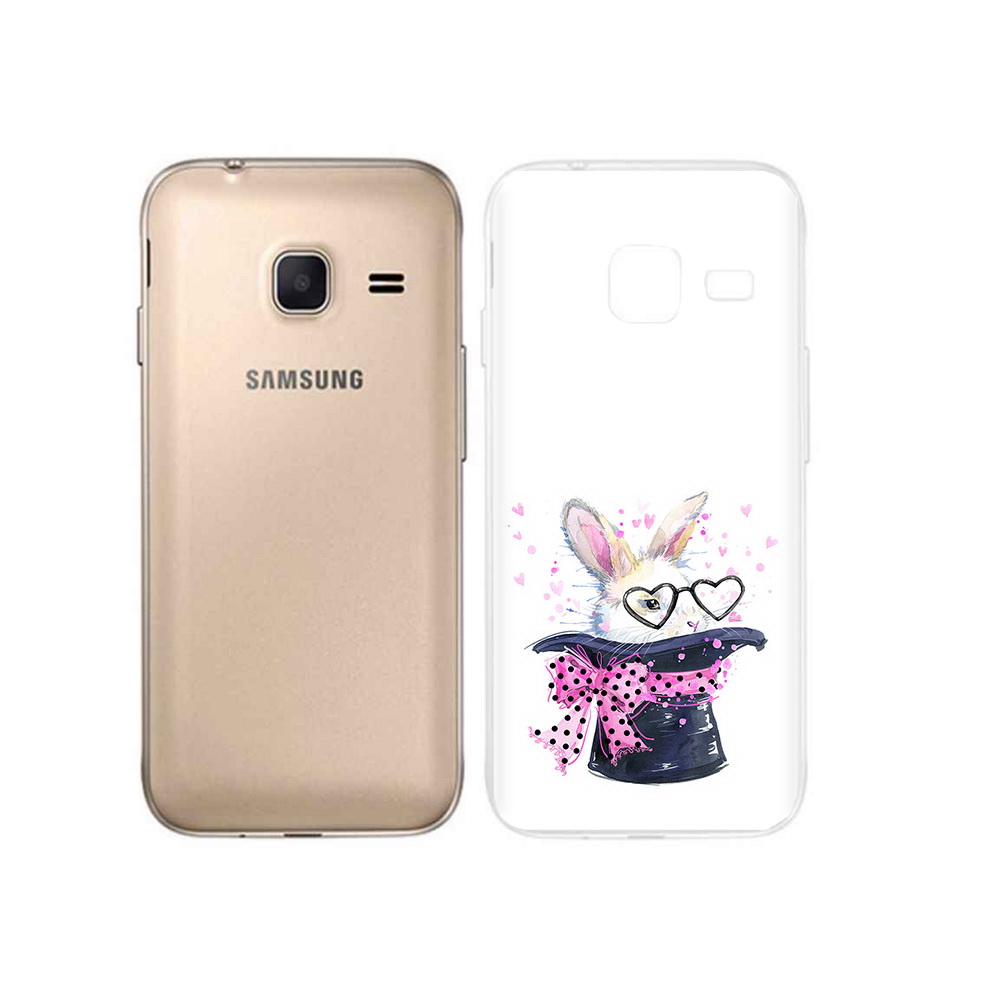 

Чехол MyPads Tocco для Samsung Galaxy J1 mini кролик в шляпе (PT24300.564.418), Tocco