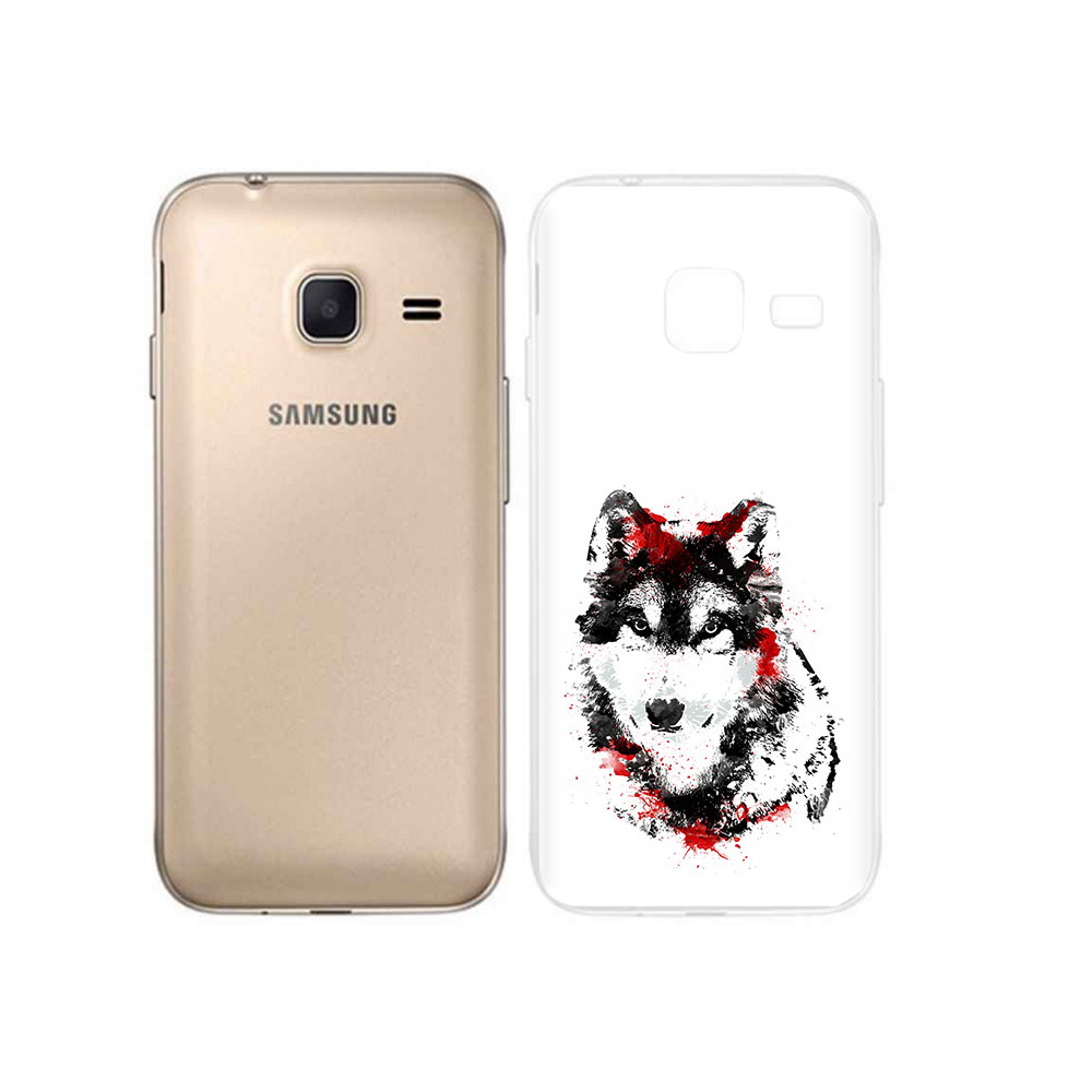 

Чехол MyPads Tocco для Samsung Galaxy J1 mini кровавый волк (PT24300.564.416), Tocco