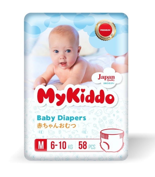 

Подгузники-трусики MyKiddo Premium размер М 6-10 кг 58 шт. M20258