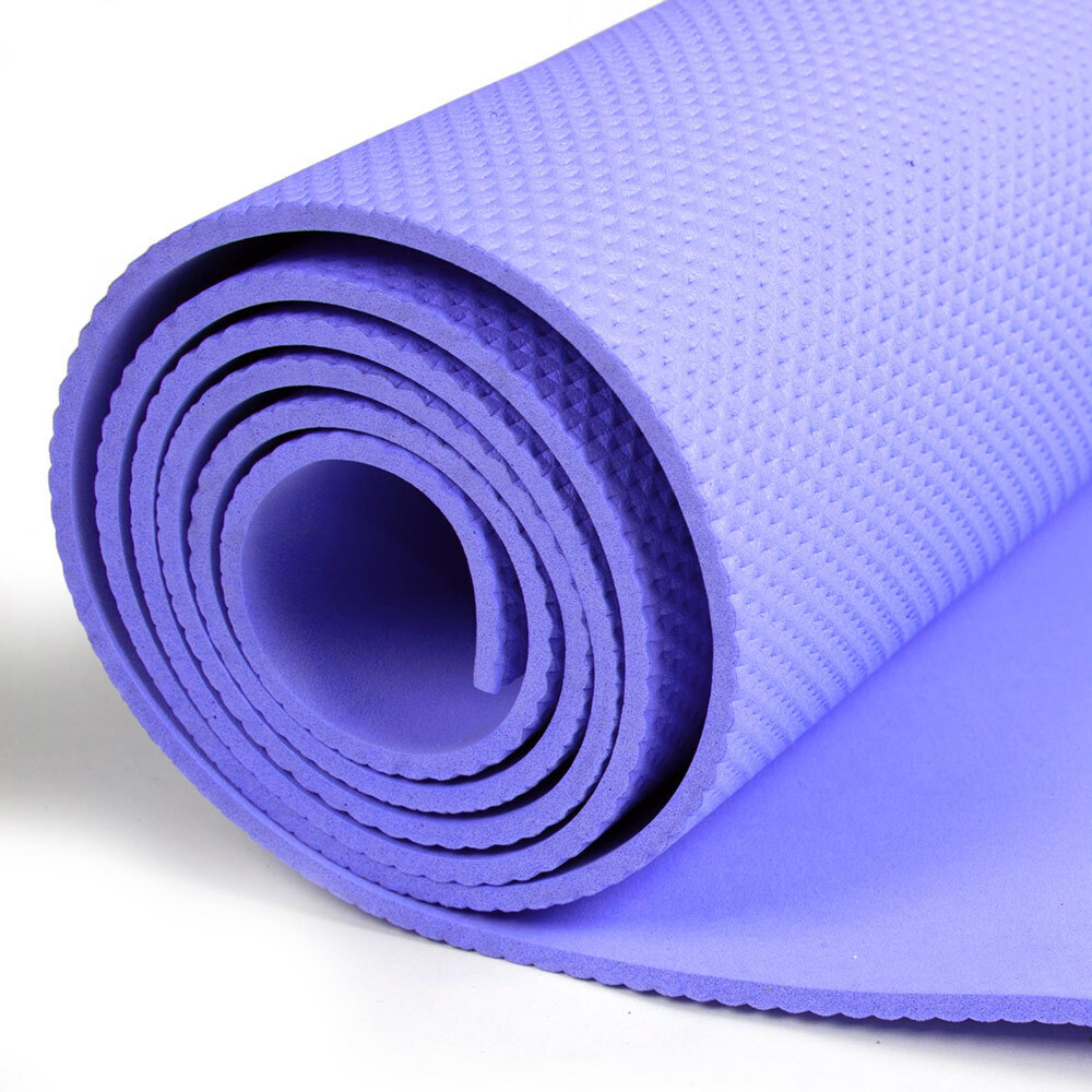 Коврик для йоги ЭВА 173х61х0,5 см (фиолетовый)