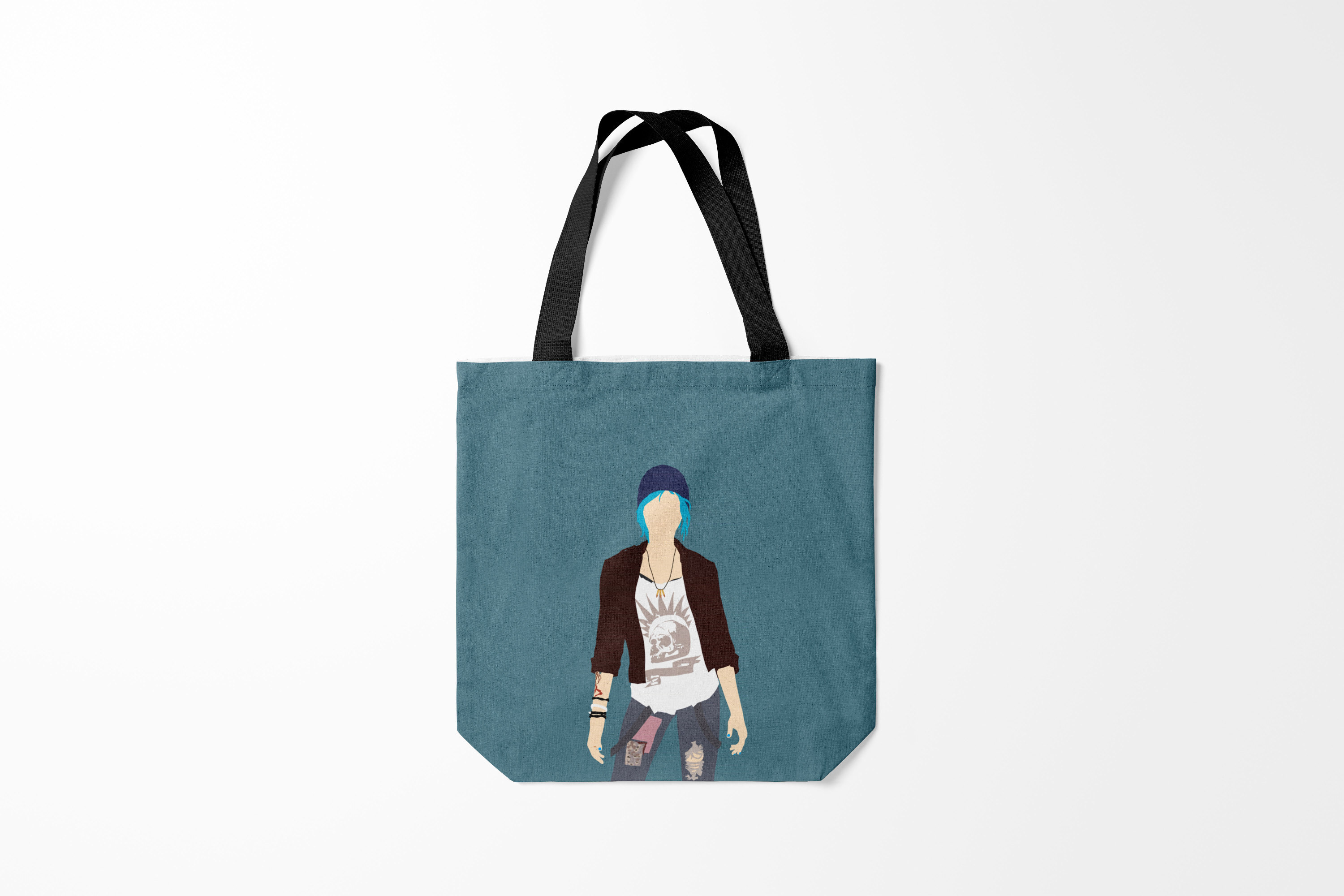 

Сумка шoппер унисекс Burnettie Life is strange Wolf 2, черный, Life is strange Wolf 2