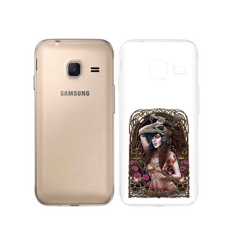 

Чехол MyPads Tocco для Samsung Galaxy J1 mini красивая девушка рисунок (PT24300.564.407), Tocco