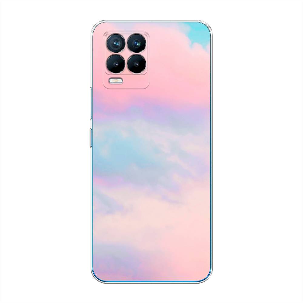 

Чехол Awog на Realme 8/8 Pro "Розовые облака", Разноцветный, 255550-3