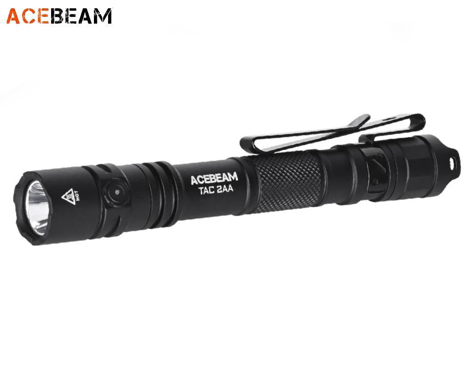 Фонарь Acebeam TAC 2*AA, 6 режимов, 181 метр, 1600 люмен