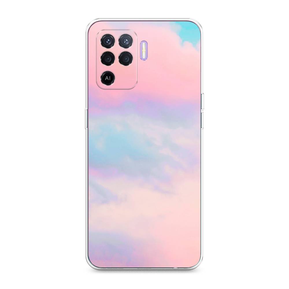 

Чехол Awog на Oppo Reno 5 Lite "Розовые облака", Разноцветный, 255150-3