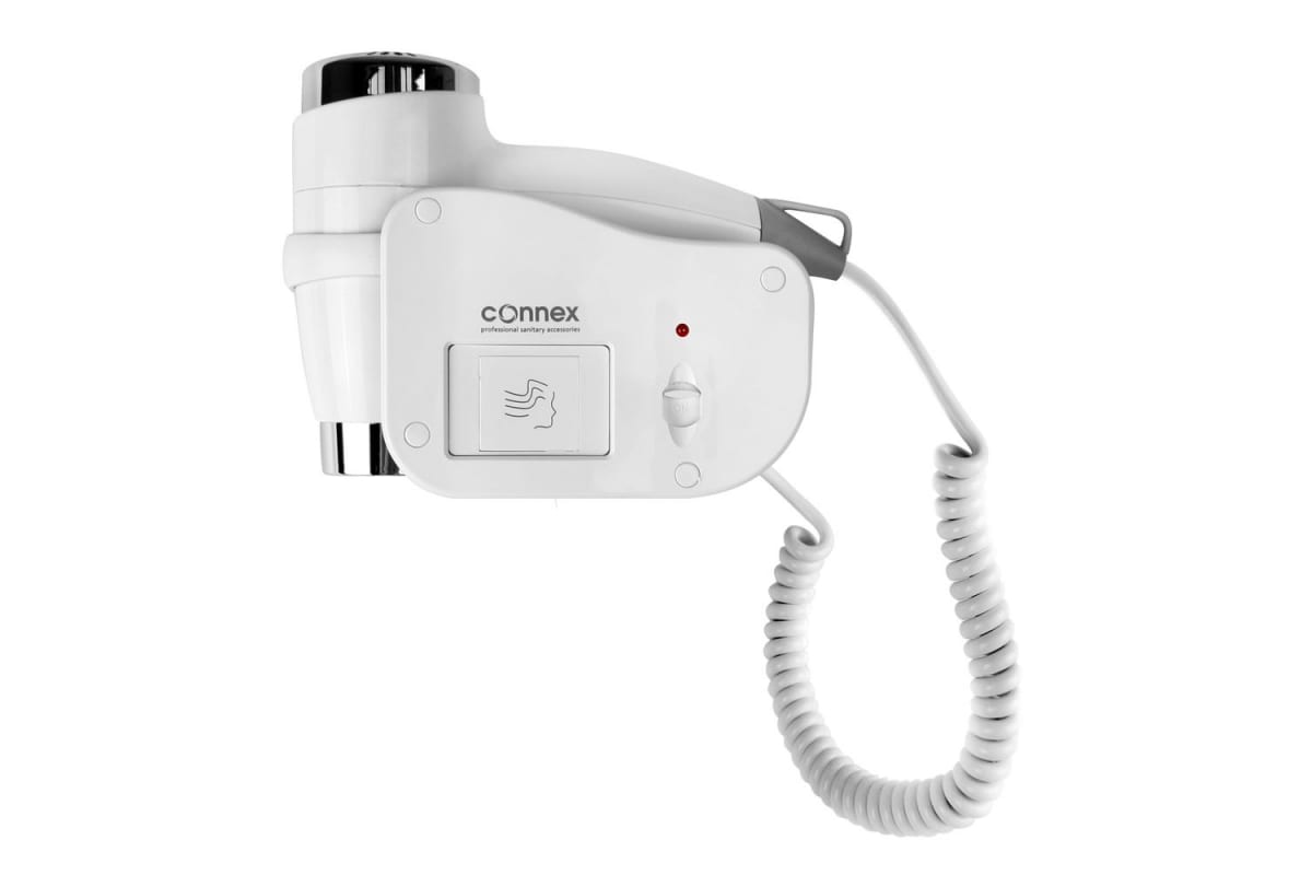 

Фен CONNEX WT-1600W2 KLASSISCH 1600 Вт белый, WT-1600W2 KLASSISCH