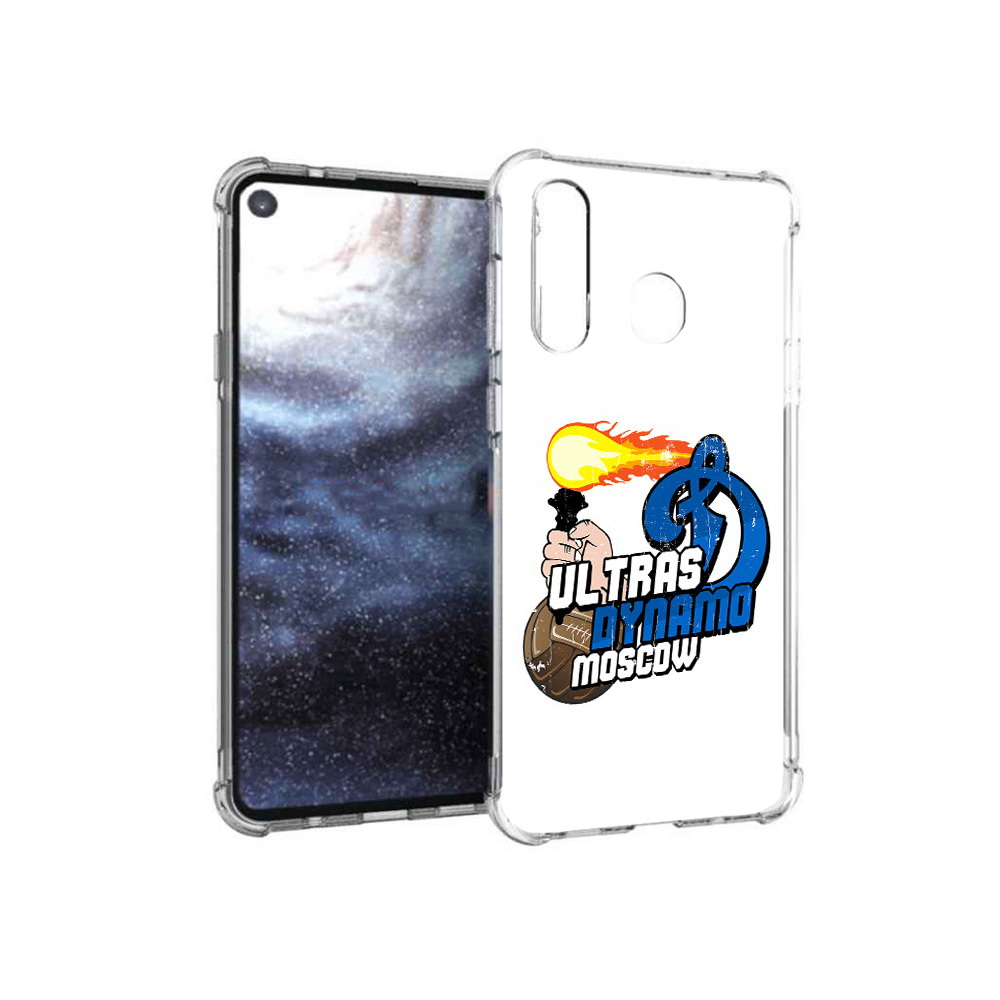 

Чехол MyPads Tocco для Samsung Galaxy A8s ФК Динамо (PT124633.501.177), Прозрачный, Tocco
