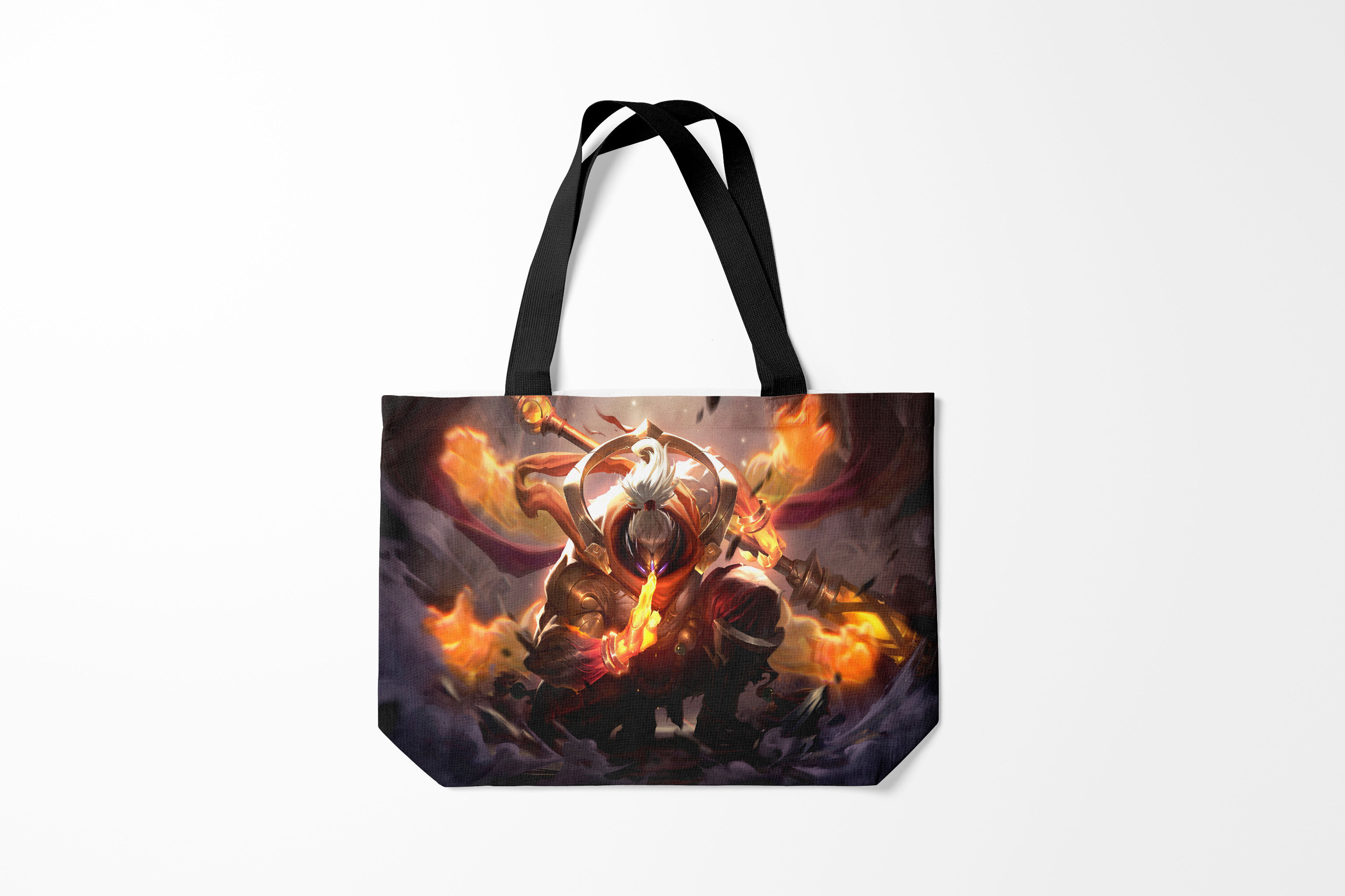 

Сумка шoппер унисекс Burnettie League Of Legends Варвик, черный, League Of Legends Варвик