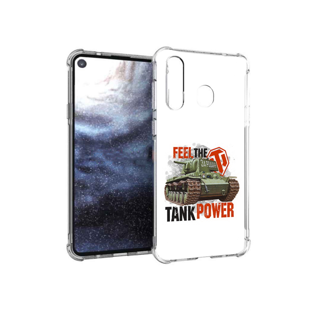 Чехол MyPads Tocco для Samsung Galaxy A8s Танк (PT124633.501.169)