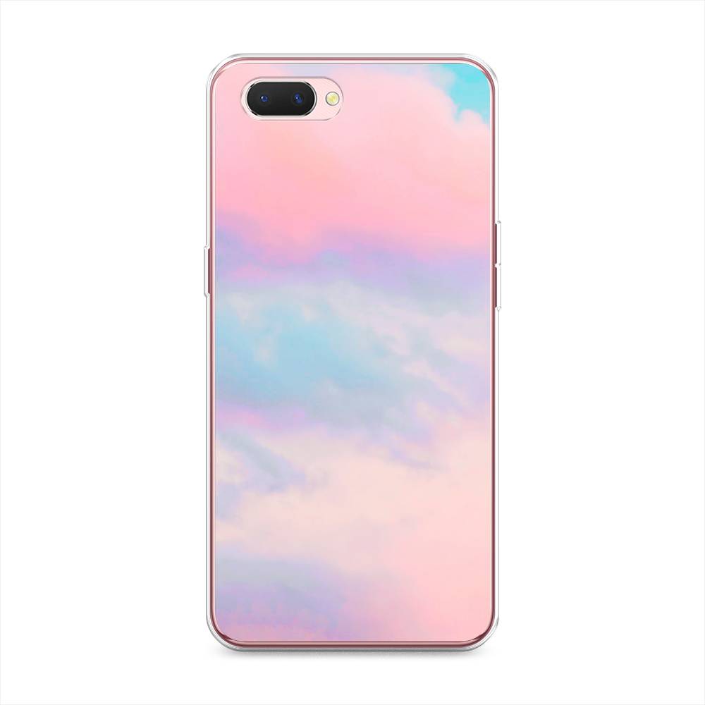 

Чехол Awog на Oppo A3s "Розовые облака", Разноцветный, 252050-3