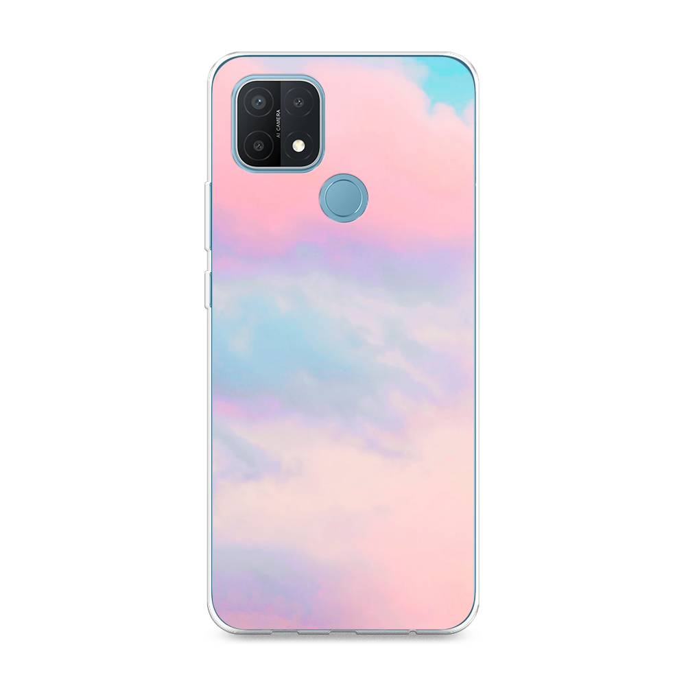 

Чехол Awog на Oppo A15/A15s "Розовые облака", Разноцветный, 255650-3