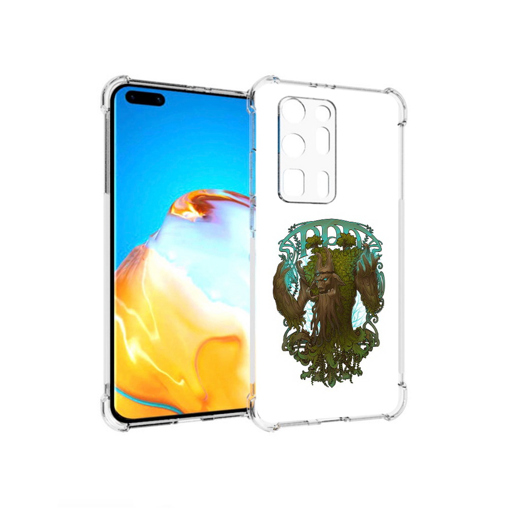 

Чехол MyPads Tocco для Huawei P40 Pro+ trent protector, Прозрачный, Tocco