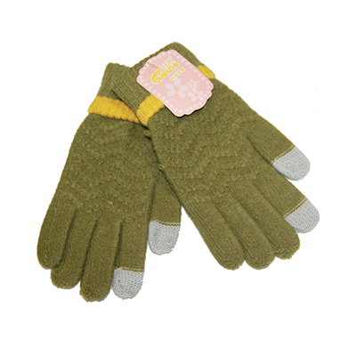 фото Перчатки для ёмкостных тачскринов (размер s) №18 зеленый promise mobile