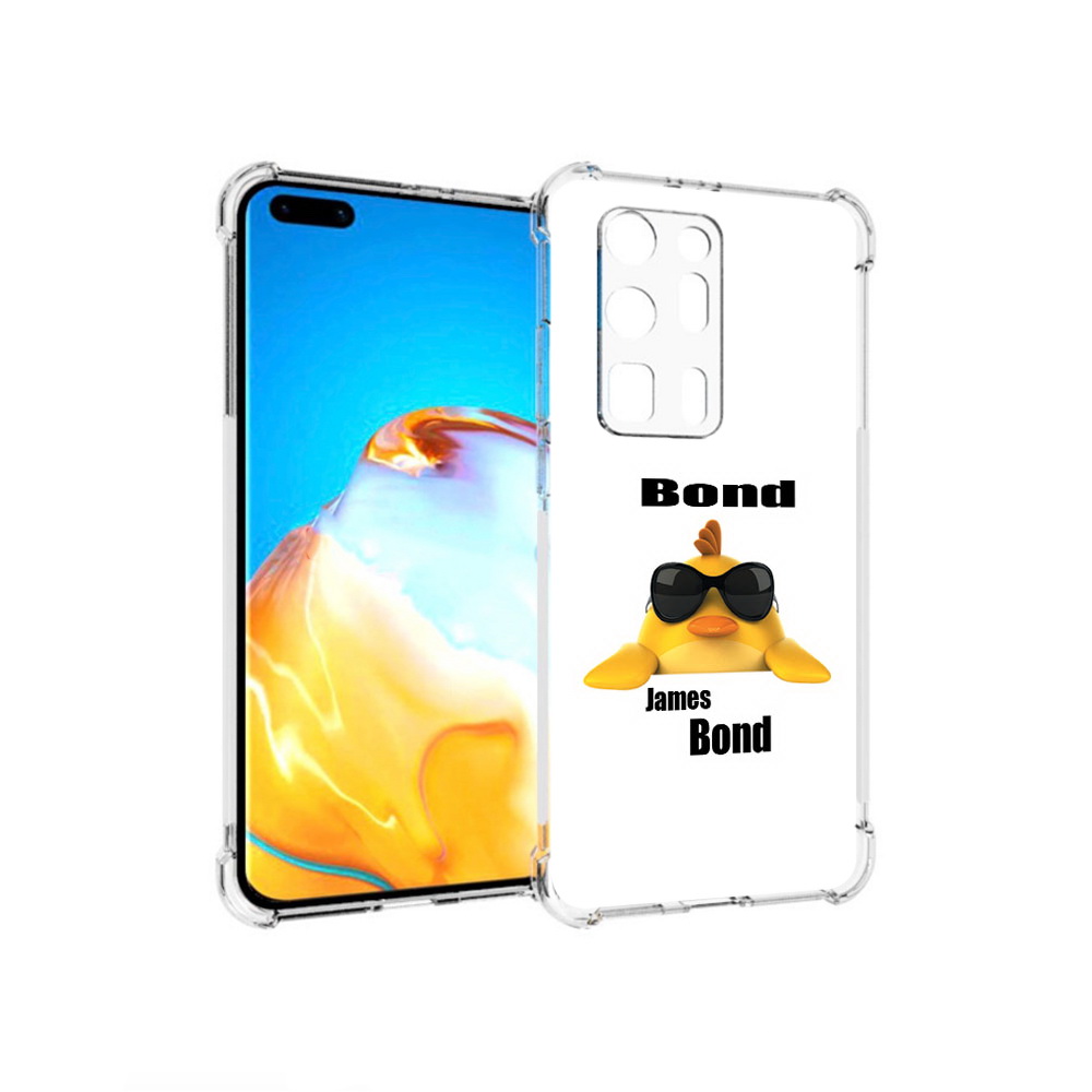 

Чехол MyPads Tocco для Huawei P40 Pro+ бонд, Прозрачный, Tocco