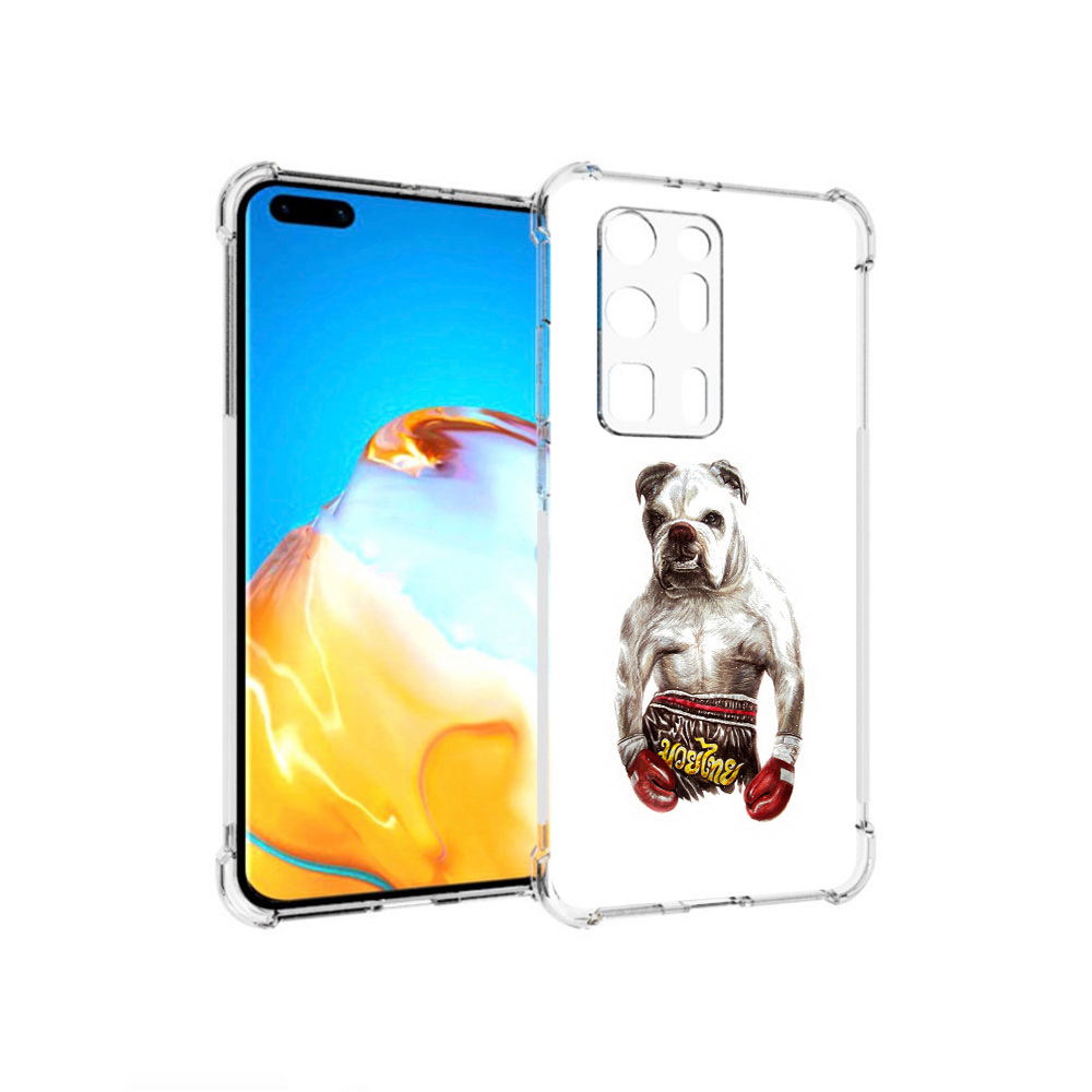 

Чехол MyPads Tocco для Huawei P40 Pro+ боксер, Прозрачный, Tocco