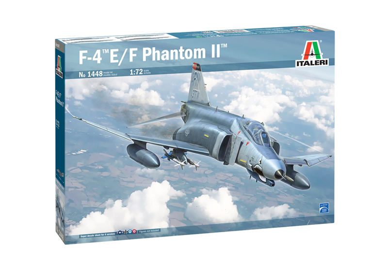 

Сборная модель Italeri 1/72 Истребитель F-4E/F Phantom II 1448