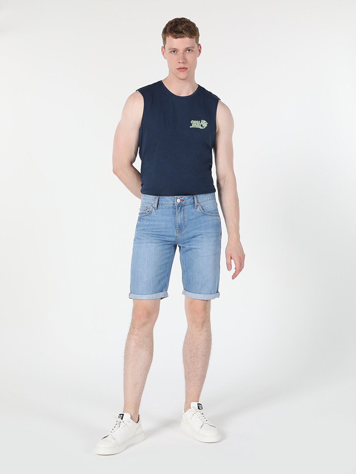 

Шорты мужские Colin's CL1059334_Q1.V1_DN42054 синие XXL, Синий, CL1059334_Q1.V1_DN42054