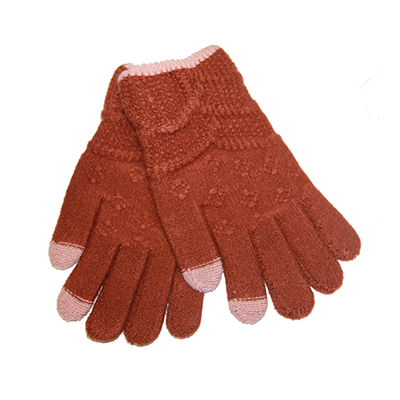 фото Перчатки для ёмкостных тачскринов (размер s) №15 коричневый promise mobile