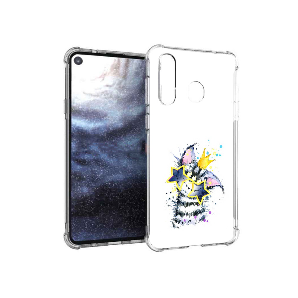 

Чехол MyPads Tocco для Samsung Galaxy A8s Мартовский Нуся (PT124633.501.114), Прозрачный, Tocco