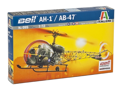 

Сборная модель Italeri 1/72 Вертолёт АН-1/АВ-47 0095