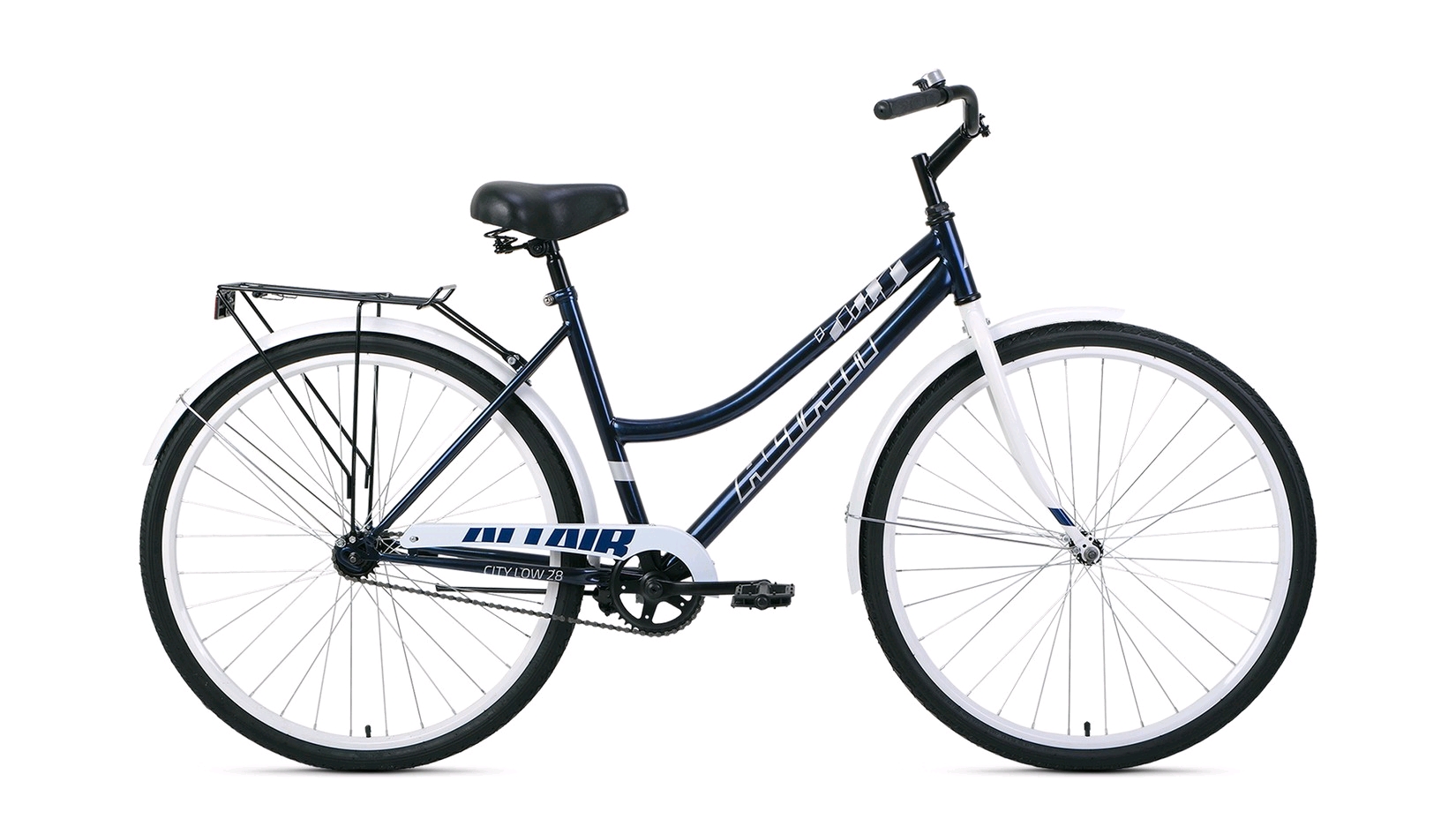 

28 ALTAIR CITY 28 low (28" 1 ск. рост. 19") 2022, темно-синий/белый, RBK22AL28021 Велосипе