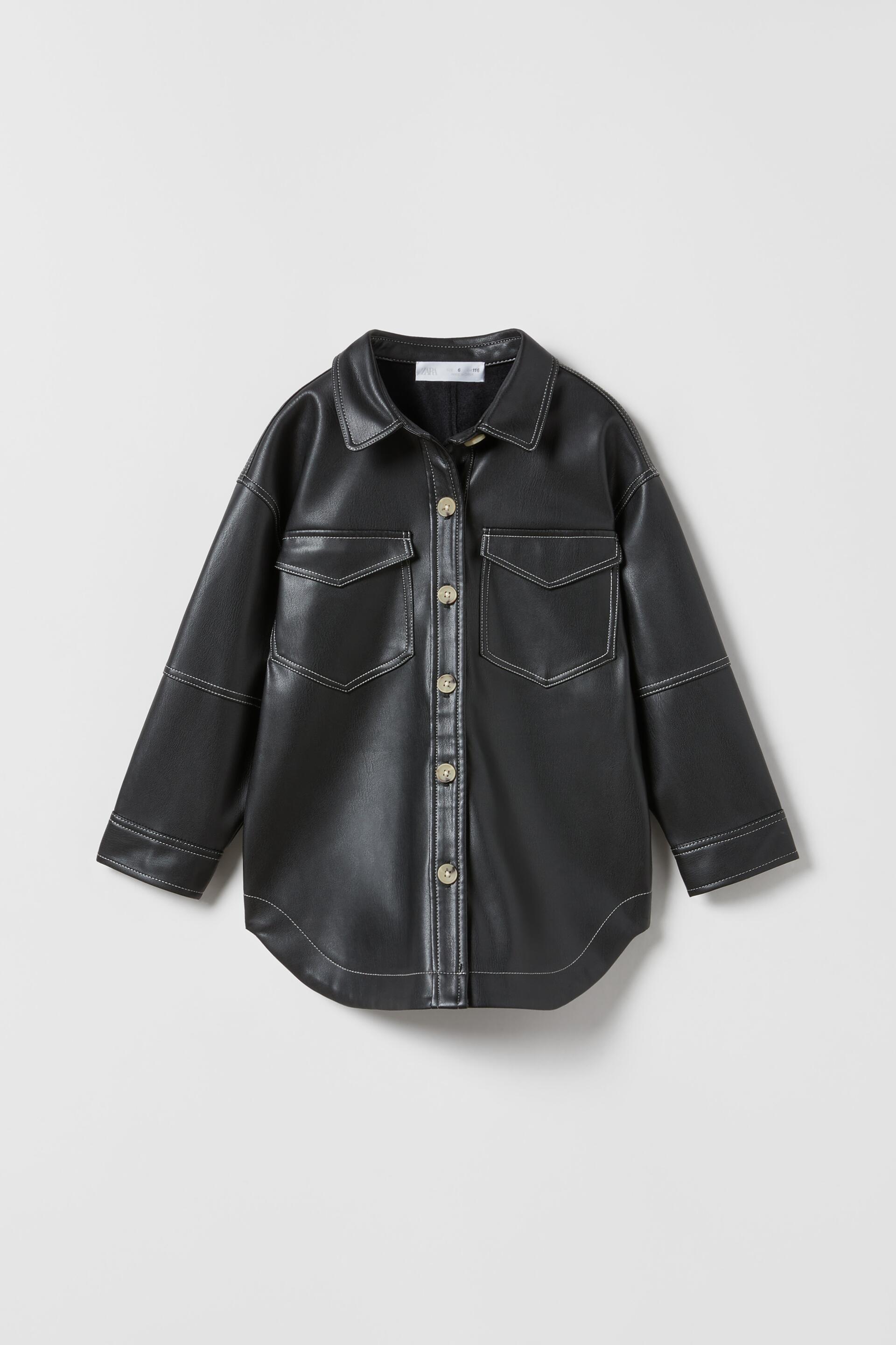 

Рубашка детская ZARA 0478670280008, черный, 128 (товар из-за рубежа), 04786702800