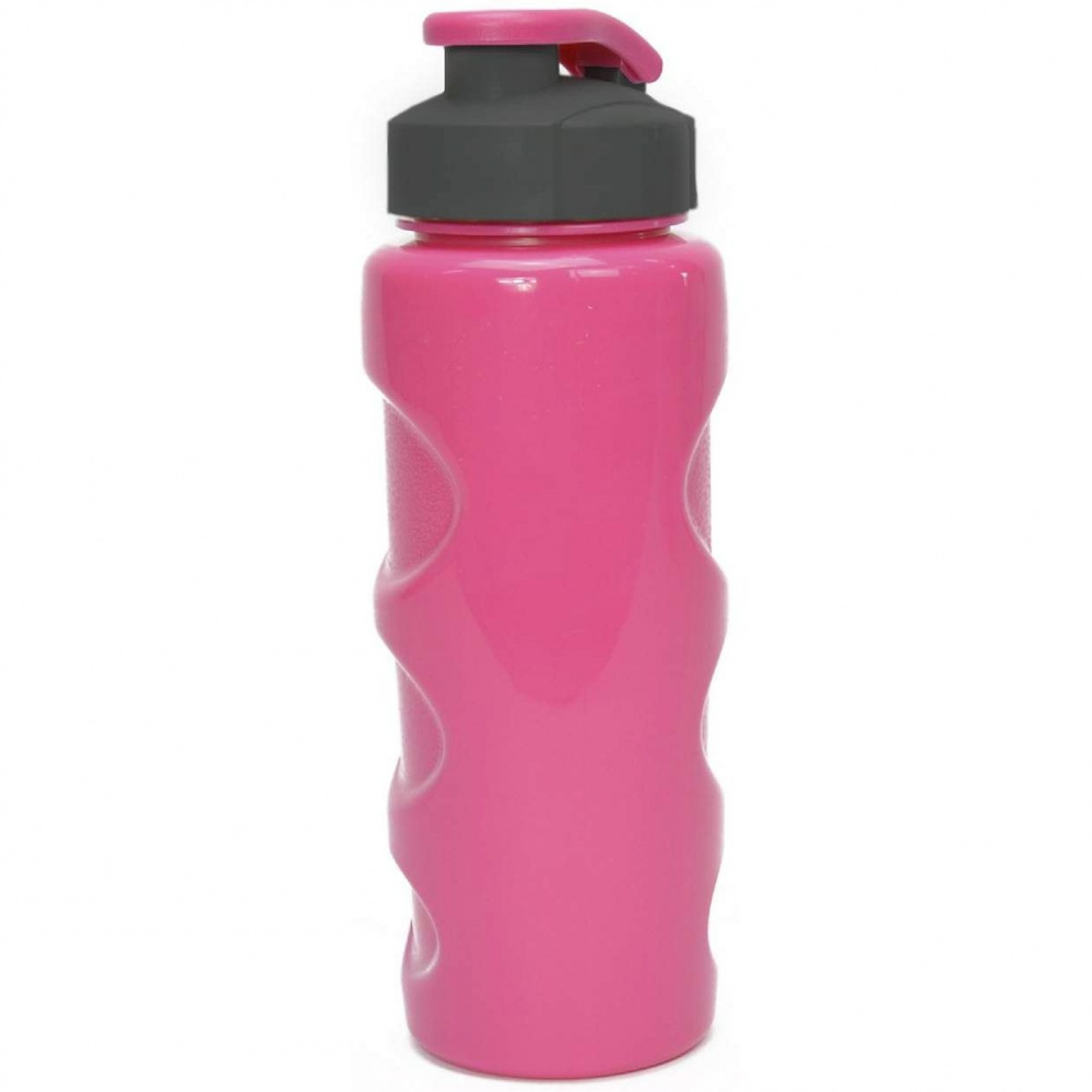 

Бутылка спортивная Wowbottles "Health And Fitness", со шнурком, розовая, 500 мл