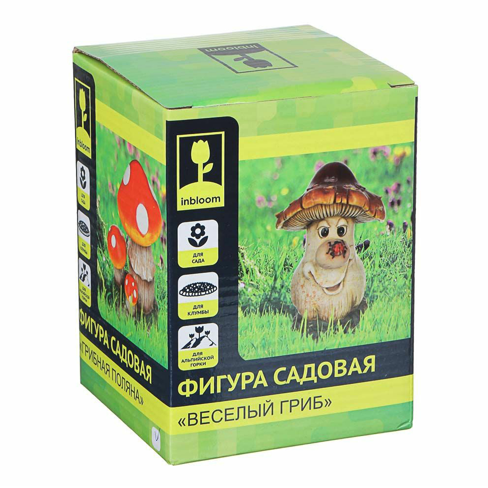 

Садовая фигура Inbloom полистоун в ассортименте, Разноцветный