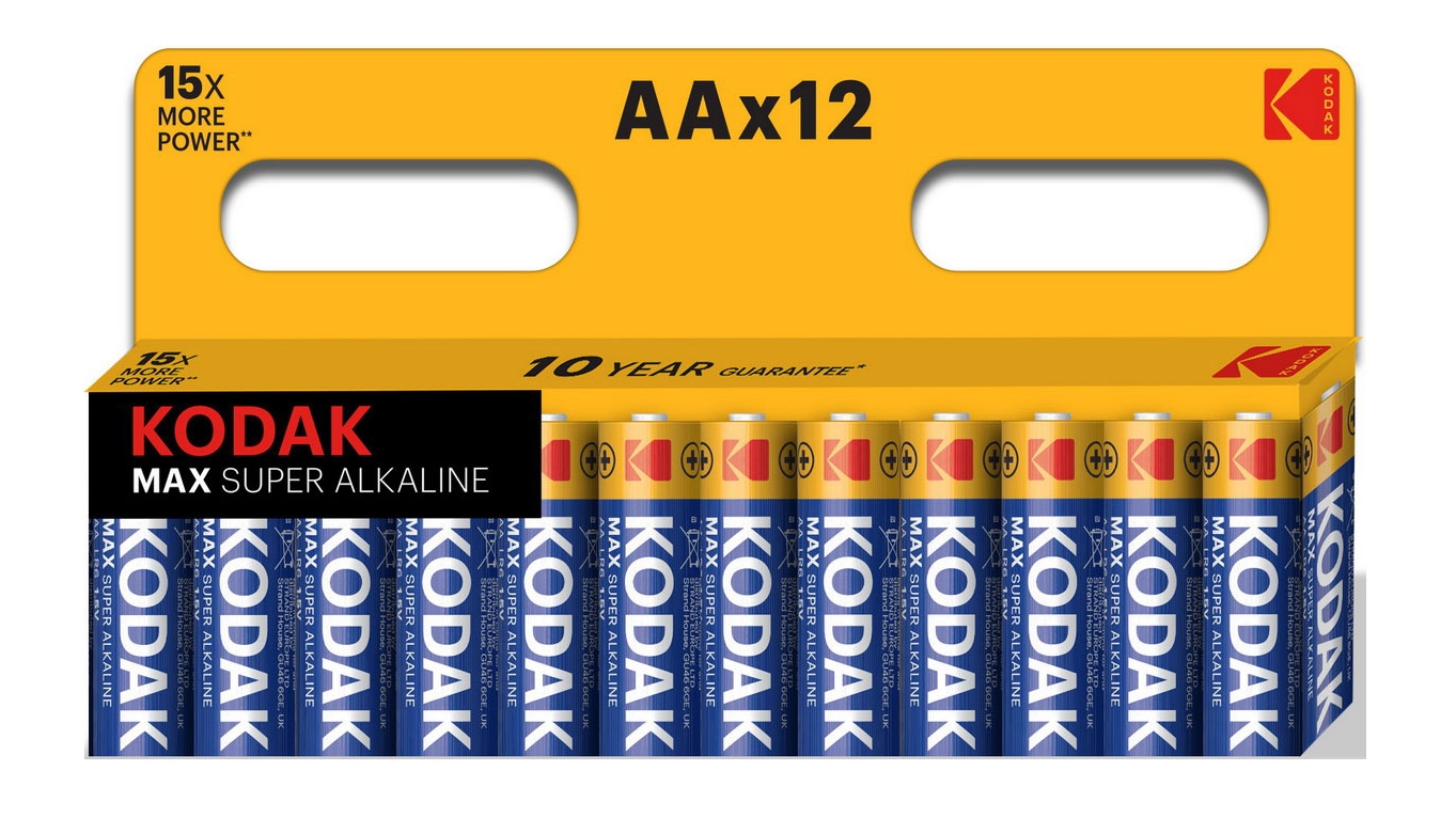 

Батарейки KODAK MAX LR6-12BL, 12 шт (30952799)
