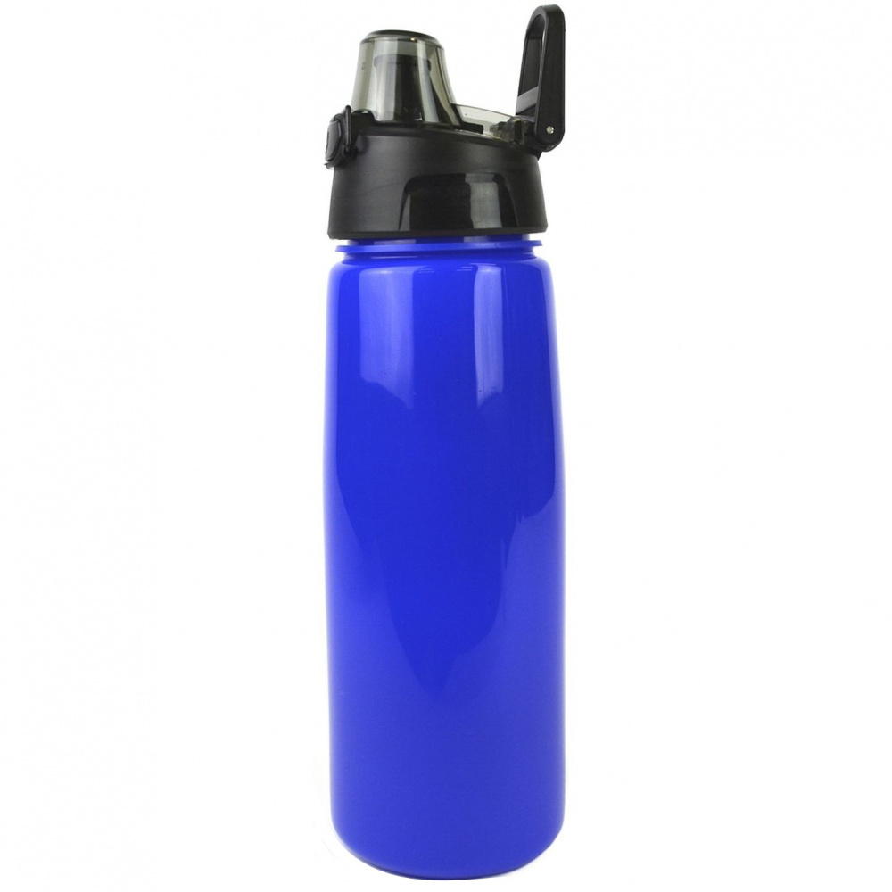 

Бутылка спортивная Wowbottles с автоматической крышкой, синяя, 750 мл