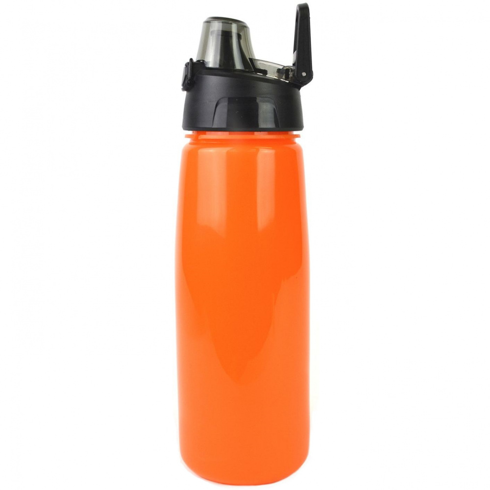 

Бутылка спортивная Wowbottles с автоматической крышкой, оранжевая, 750 мл